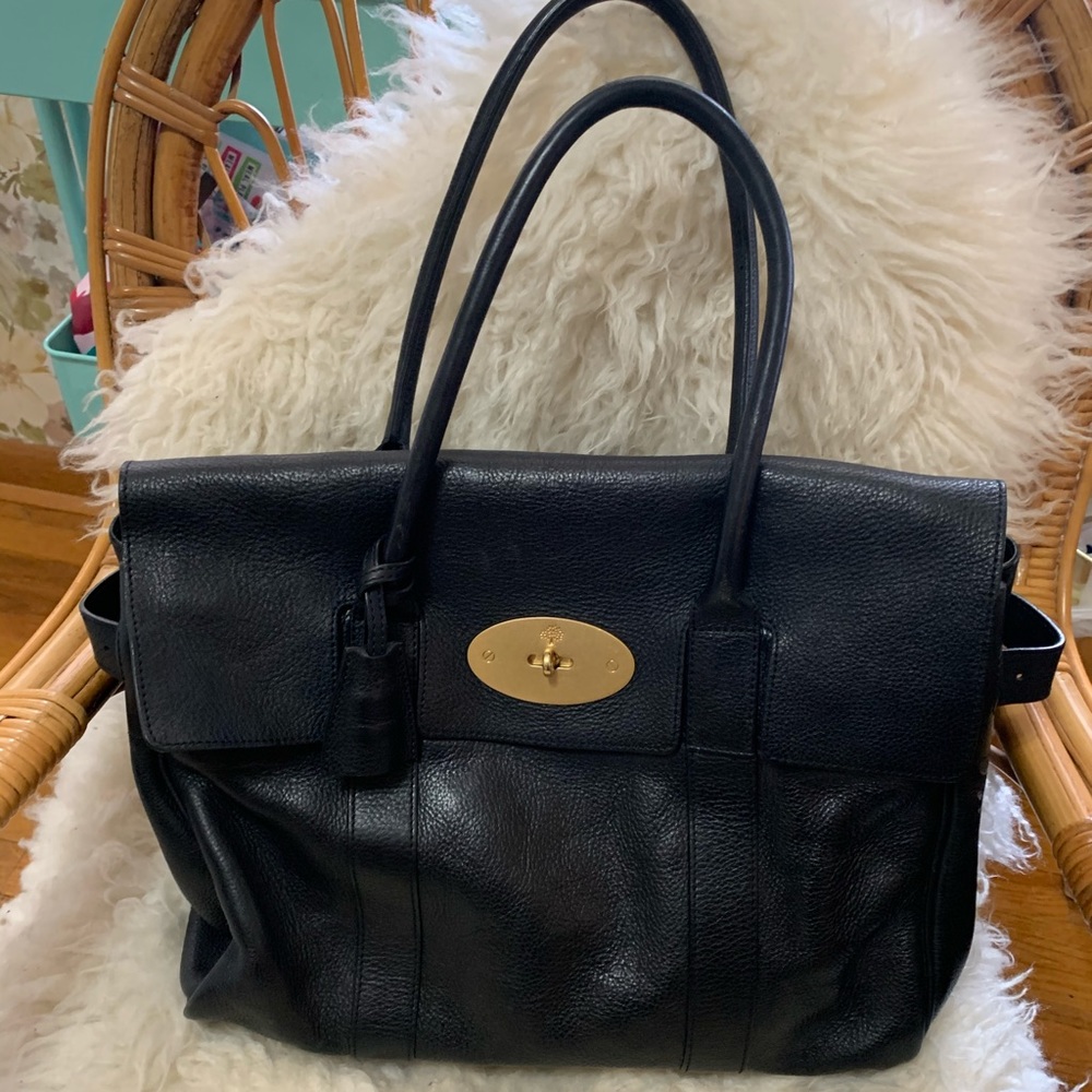 Mulberry bayswater Large Black satchel